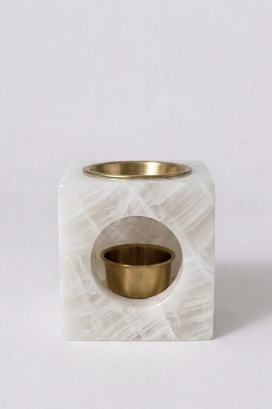 Fragrance Warmer | White Onyx