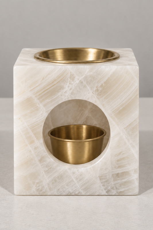 Fragrance Warmer | White Onyx